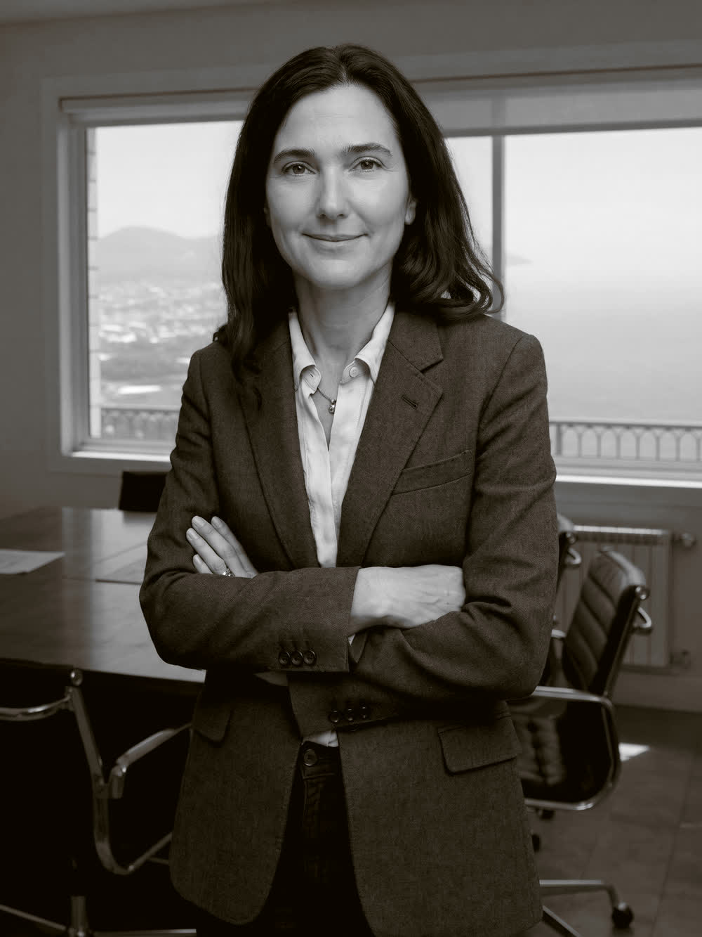 Valeria Villa, CEO de Villa’s Properties, en la oficina